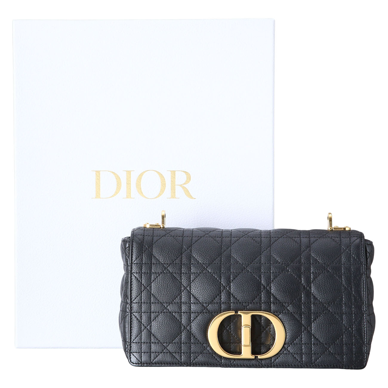 CHRISTIAN DIOR(USED)크리스찬디올 카로 미디엄 체인 백